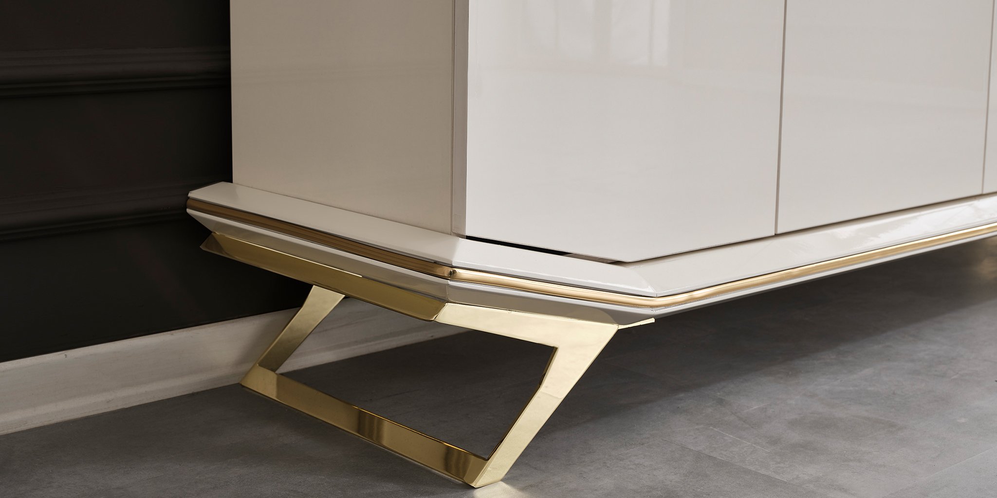 Asos Gold Yemek Odası Takımı - İnegöl Mobilya